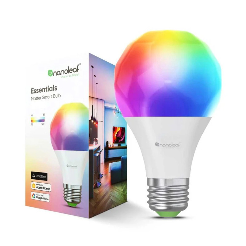 Nanoleaf Essentials Smart A60 Bulb E27 - Matter Compatible - إضاءة